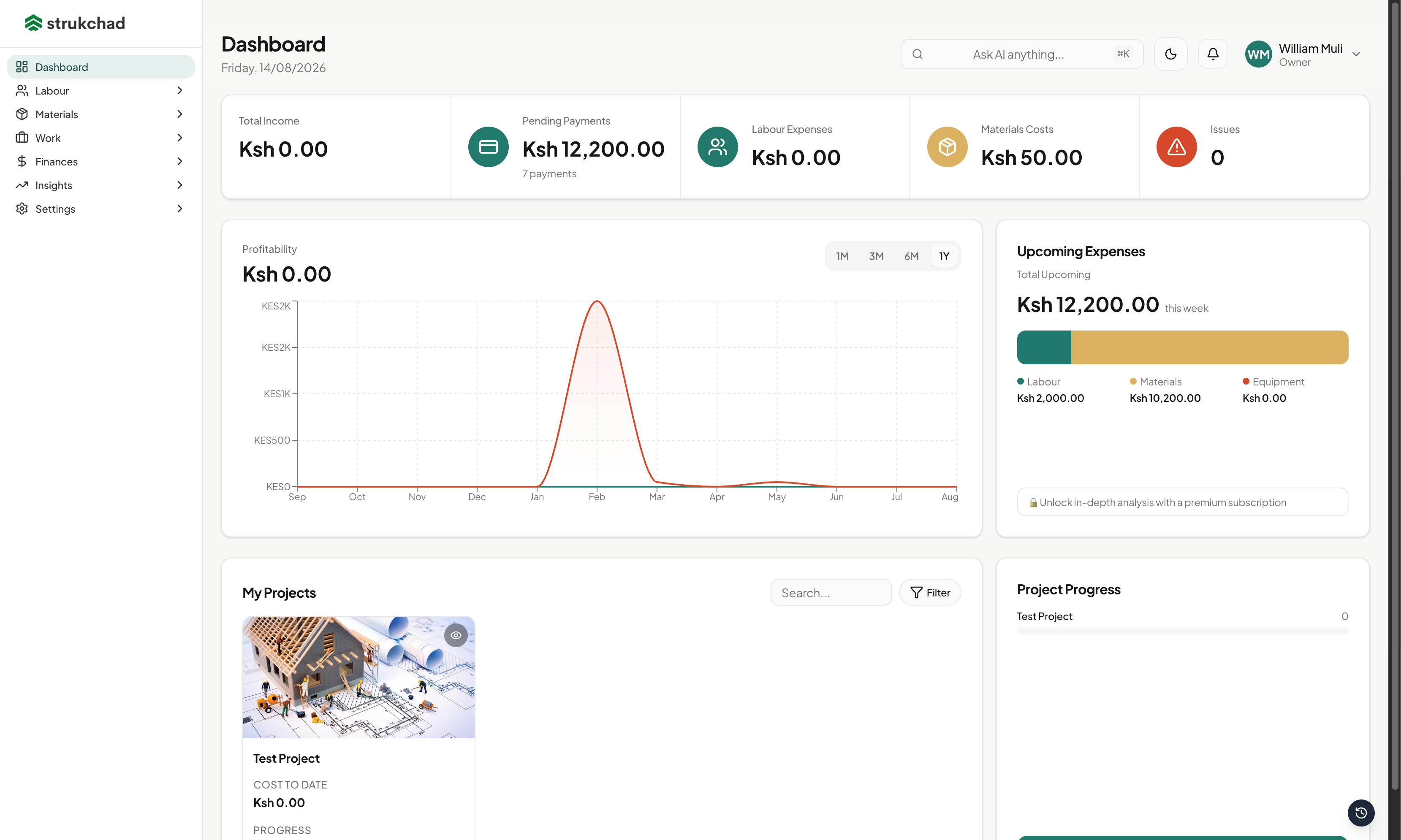 Strukchad construction management platform